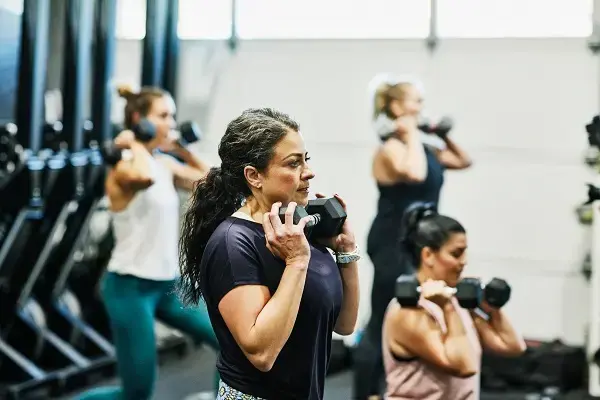Strength training is important for healthy aging for women